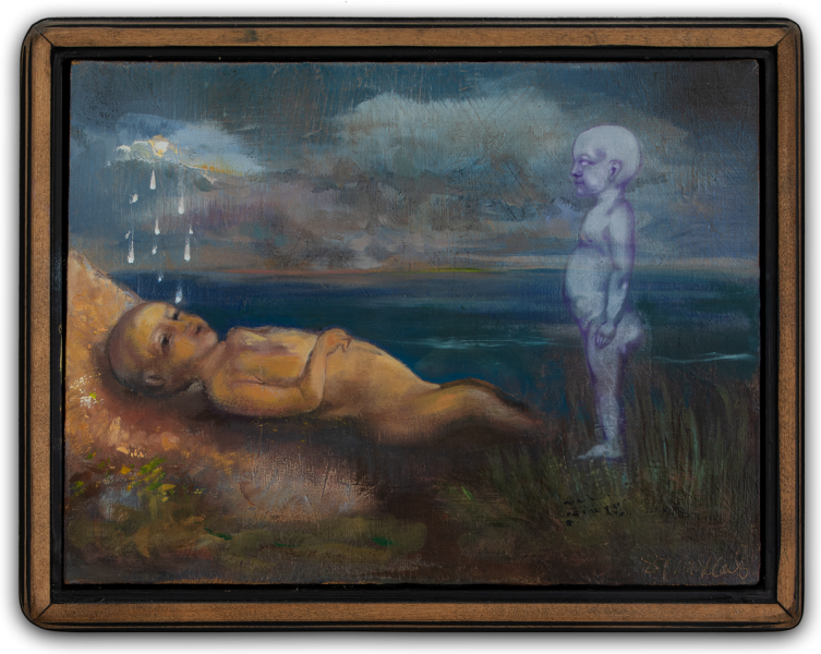 Baby Beach - Oil Painting